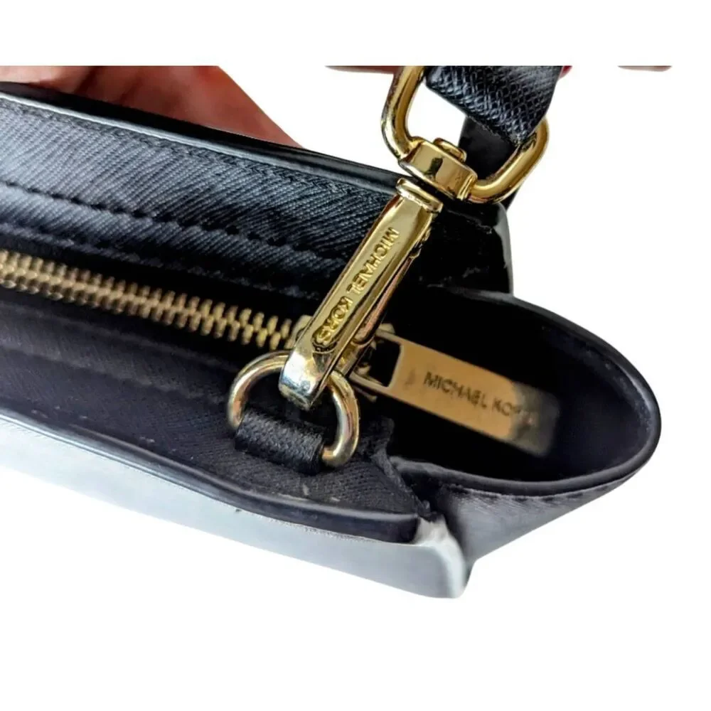 MICHAEL KORS Selma Mini Saffiano Leather Crossbody - Picture 8 of 10